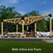 1022 - 6x6 Frame Wooden Pergola