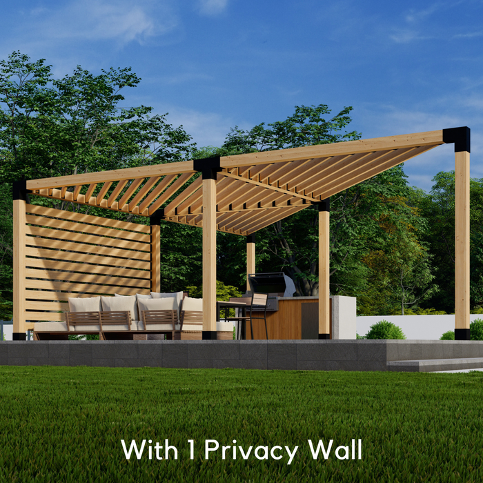 1022.3 - Triangular Corner Pergola DIY Kit