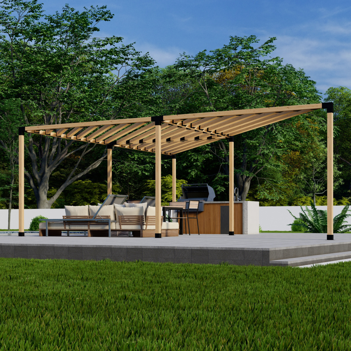 6059 - Triangle Pergola DIY