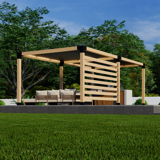 5184 - Modern Cedar Pergola