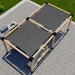 668 - 12 x 24 pergola (with roof) (view U)