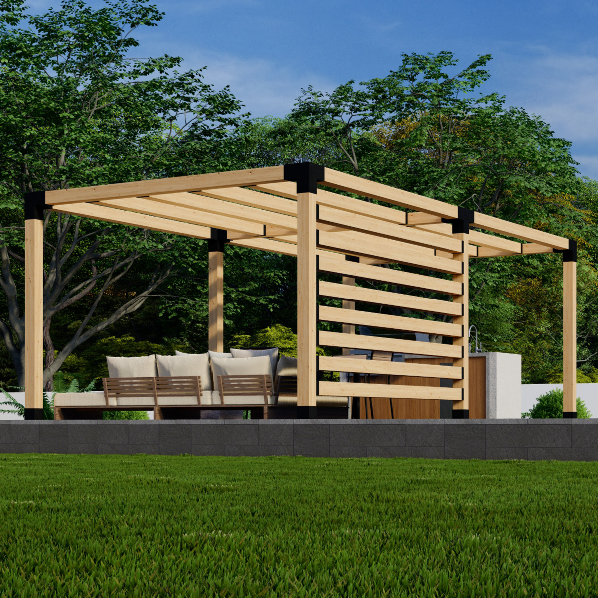 Top-Rated Pergola Kit - 20% Off + Free Shipping