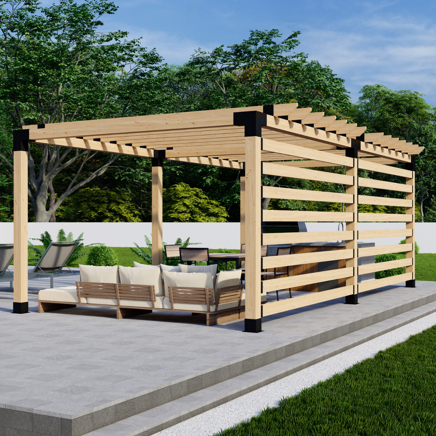 Set of Modular Pergola Brackets - 20% Off + Free Shipping
