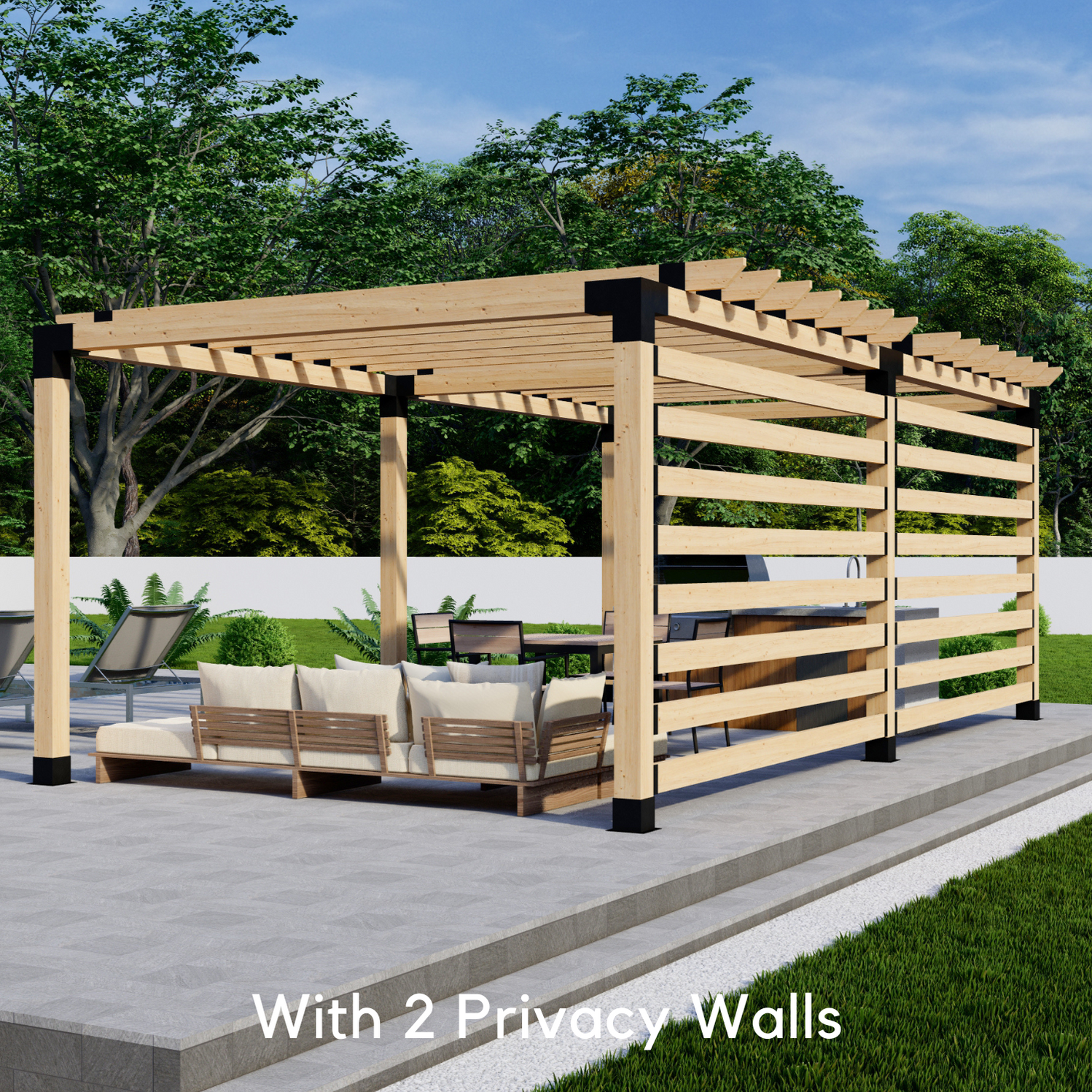Pergola Hardware Brackets DIY Build Kit - 20% Off