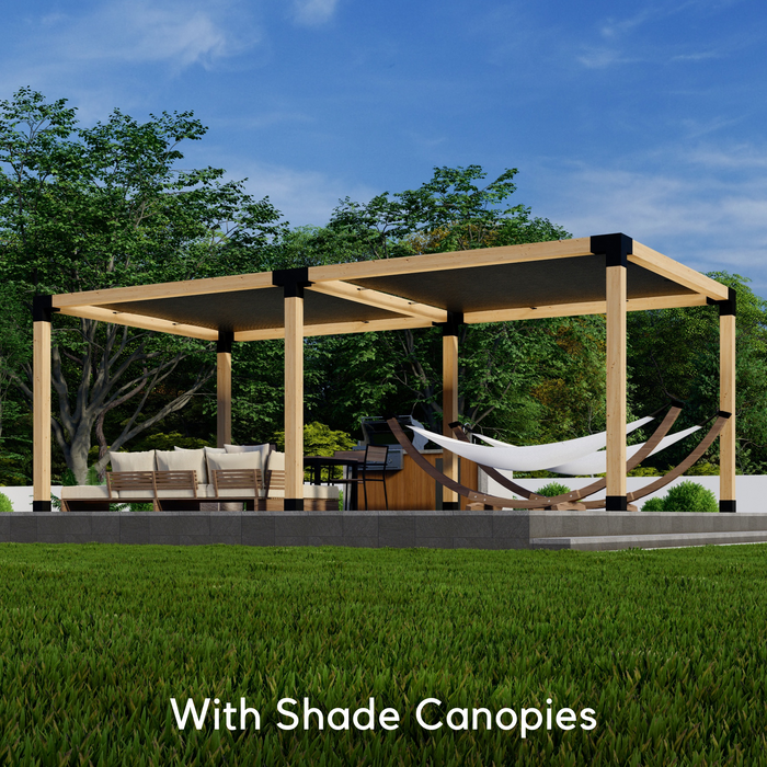 768 - 24 x 12 pergola (with roof) (view T)