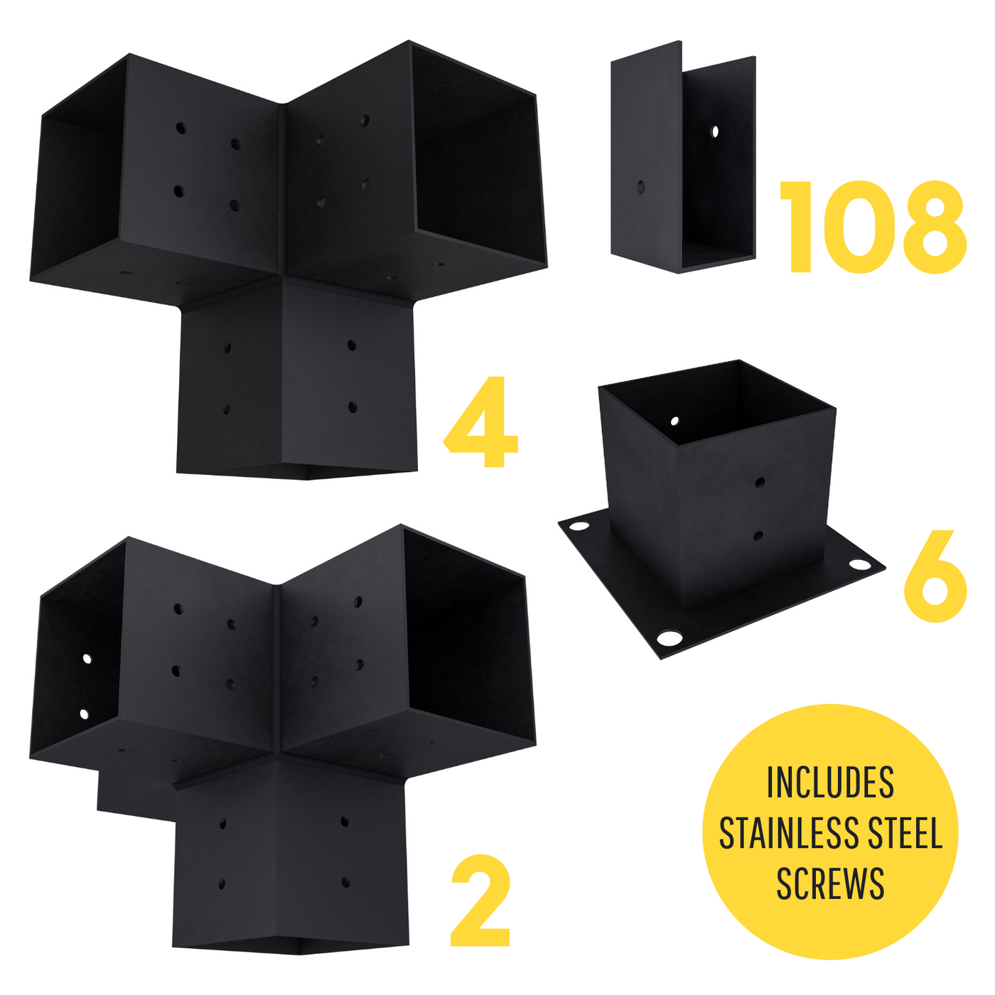 DIY Pergola Brackets Kit - 20% Off + Free Shipping