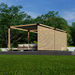 649.901 - Outdoor Steel Pergola