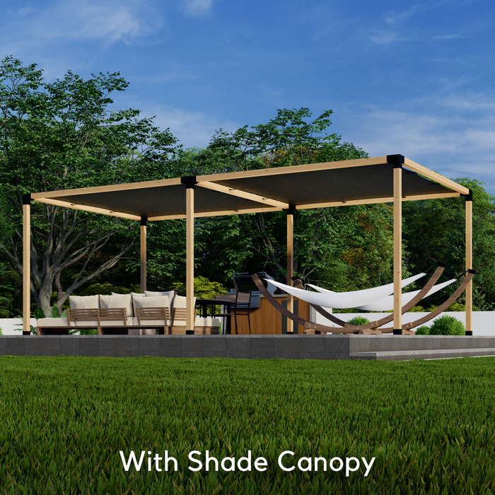 718 - 24x12 pergola (kit (with roof)) (view V)