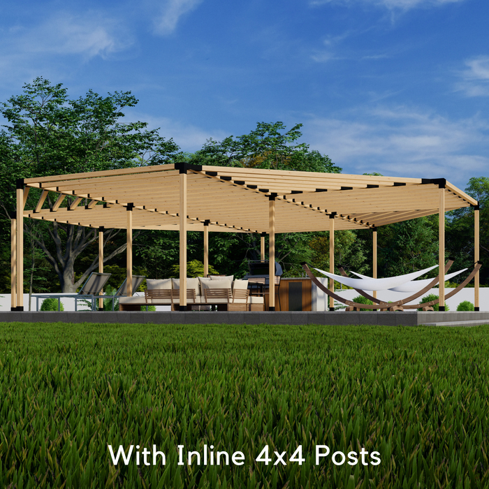 1025 - 8-Block Hexagon Pergola Kit