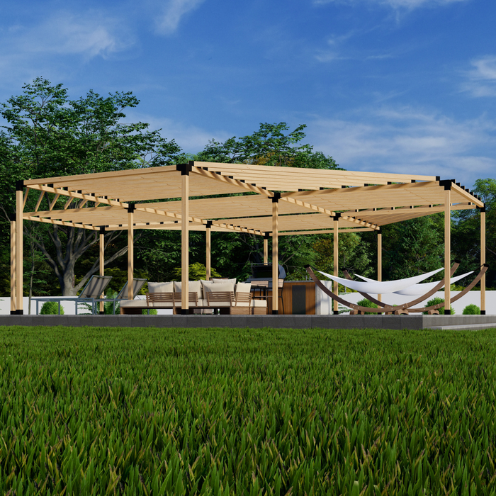 1025 - Octagon-Shape Pergola