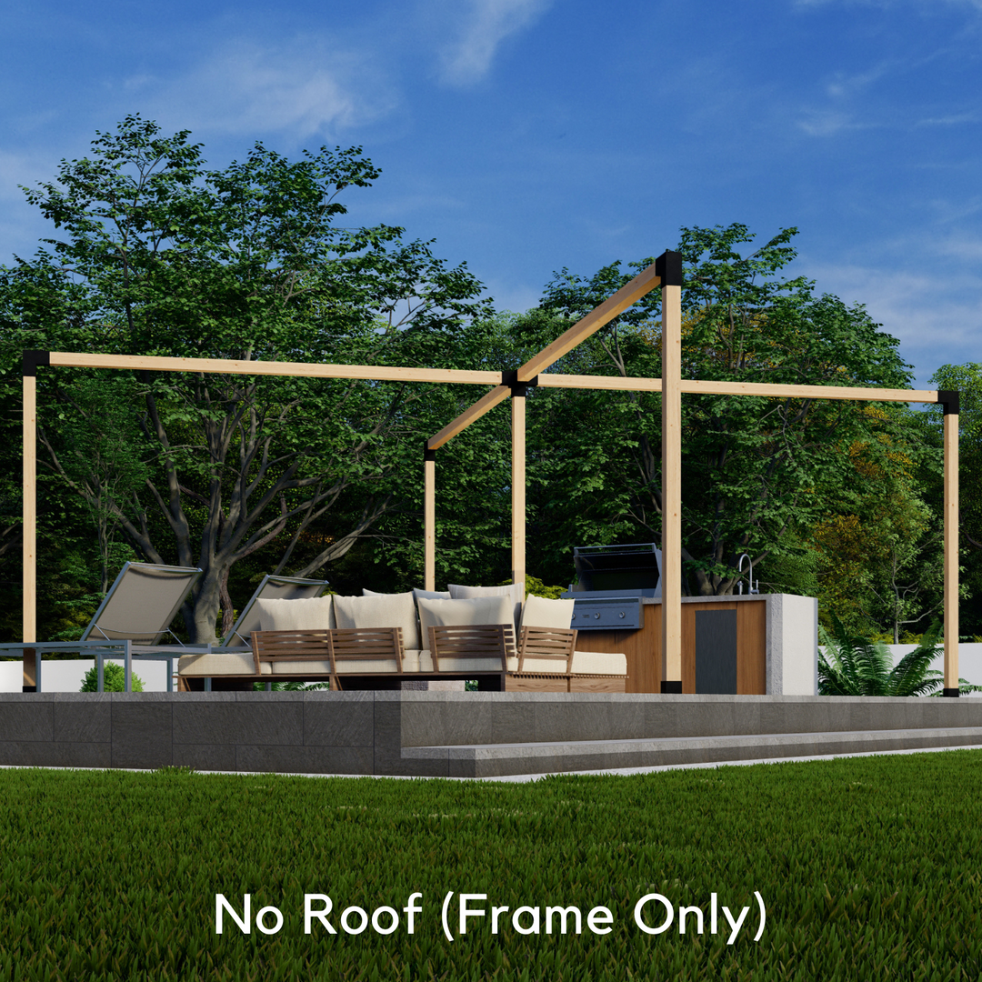 wood trellis kit Garden Trellis Pergola Kit