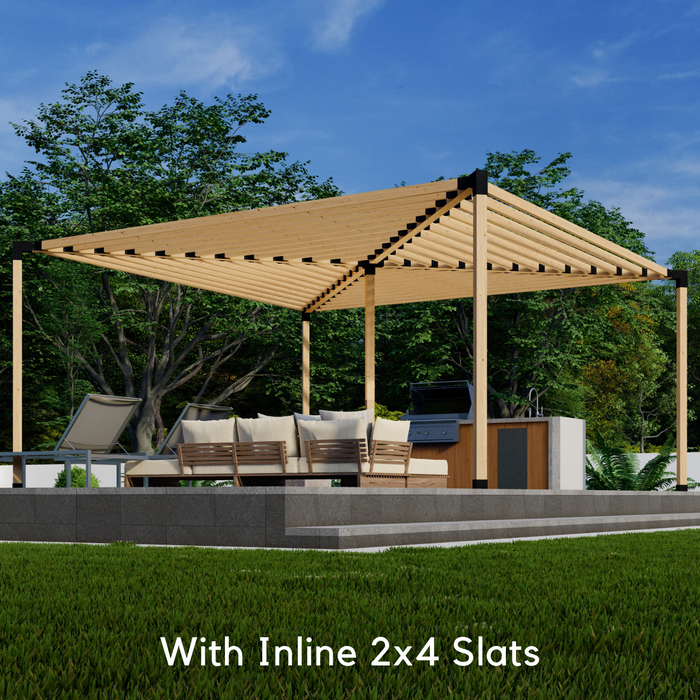 1031 - Wooden Garden/Patio Pergola