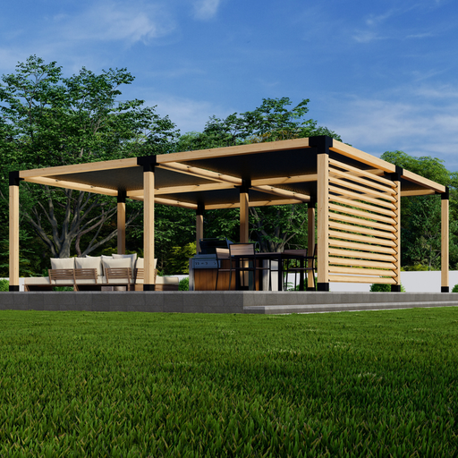 5491 - Modern Contemporary Pergola