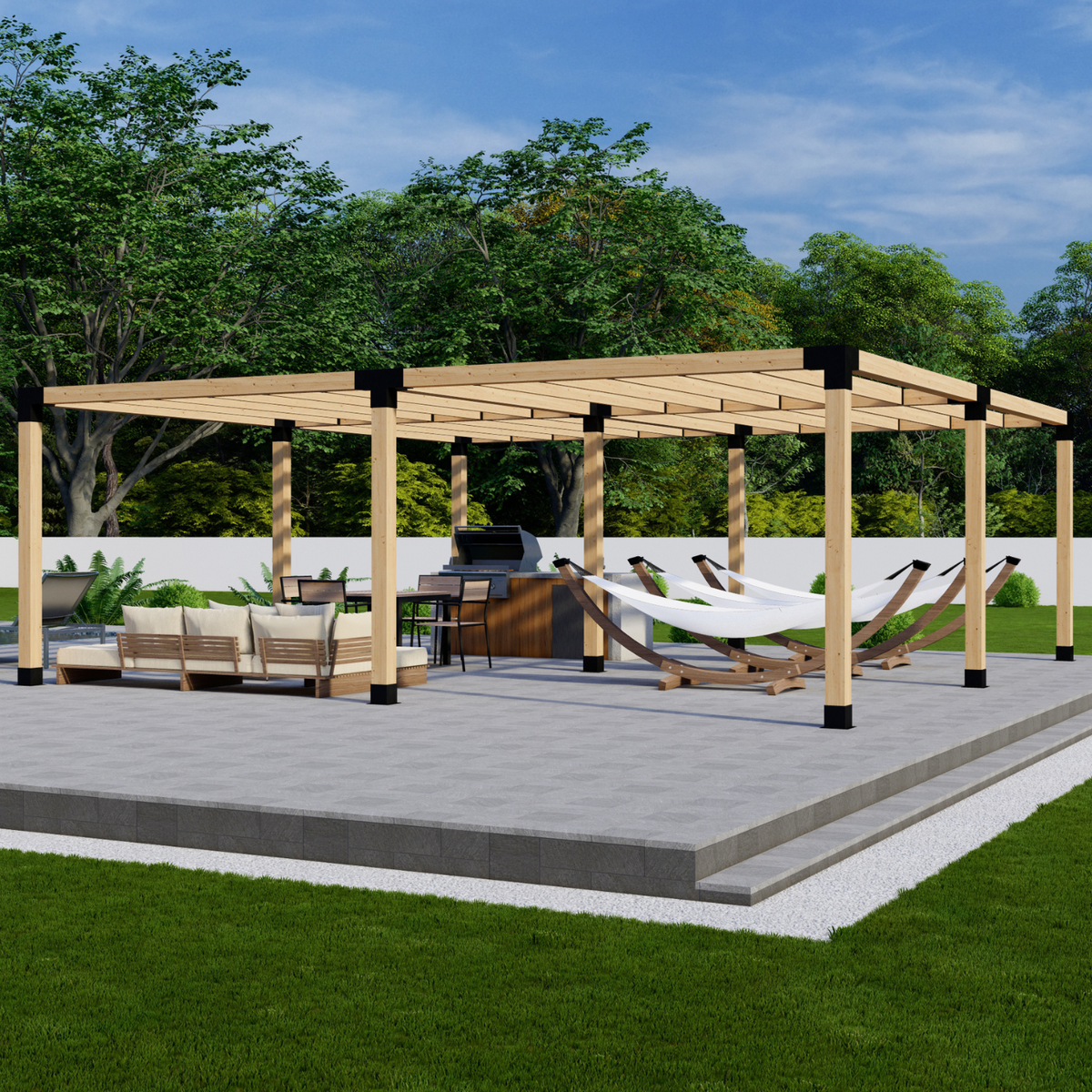 DIY Hardware Kit for Making a Pergola - 20% Off