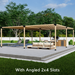 822 - 20x20 pergola (kit (with roof)) (view H)