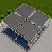 822 - 20x20 pergola (kit (with roof)) (view U)