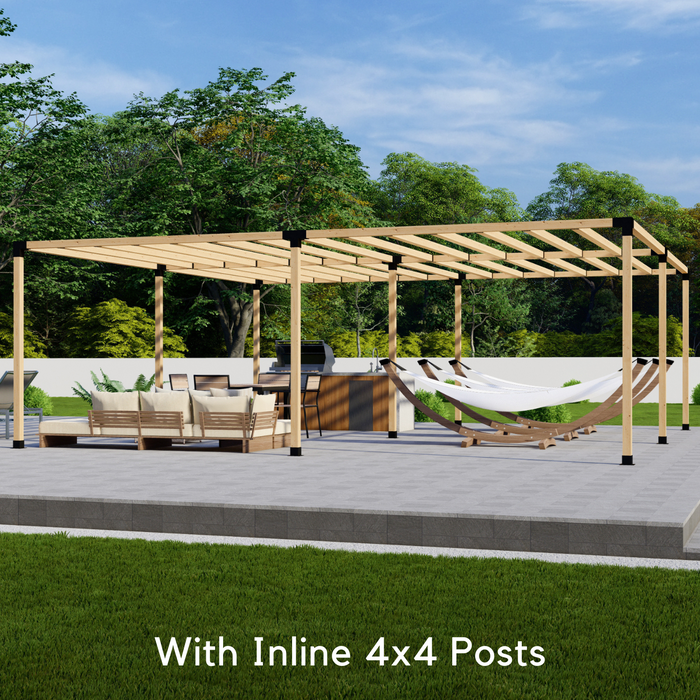 822 - 20x20 pergola (kit (with roof)) (view G)