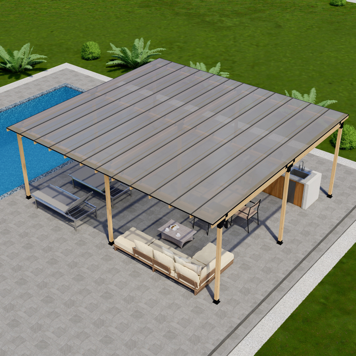 Rainproof Polycarbonate Roof