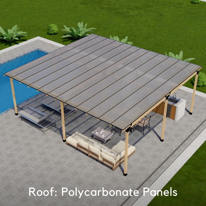 DIY Pergola Kit for a Modular Pergola Up to 24' x 24' (4x4 Brackets)