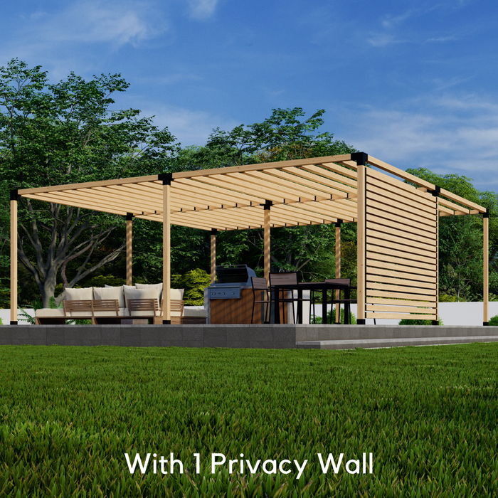 Large Patio Pergola Kit - For Any Size Pergola Up to 24' x 24'