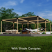 811 - 16x22 pergola (kit (with roof)) (view T)