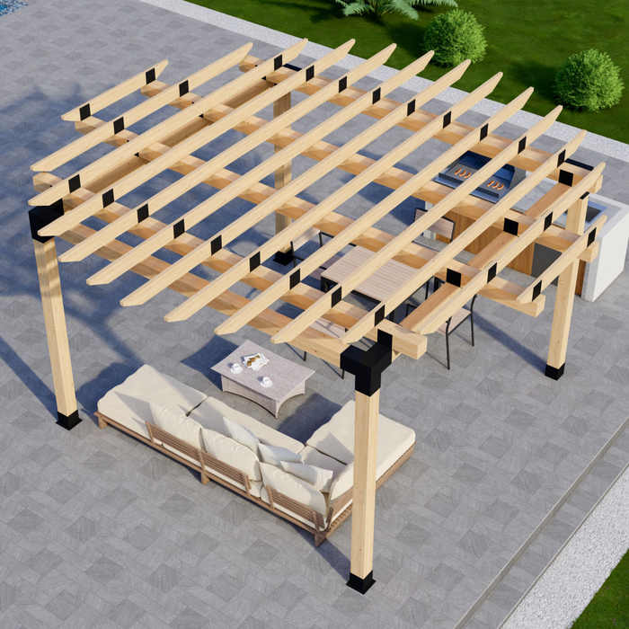 1036.2 - DIY Patio Pergola Kit