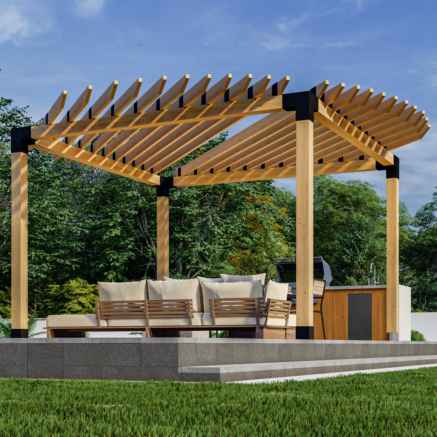 Round Pergolas →