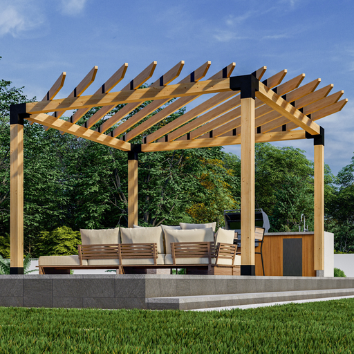 1034.1 - Circular Pergola With Roof