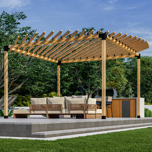 6204 - Round Pergola