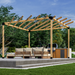 1033 - Round Wooden Pergola