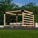 586 - Free-Standing Pergola With Canopy