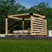 587 - Freestanding Pergola With Canopy