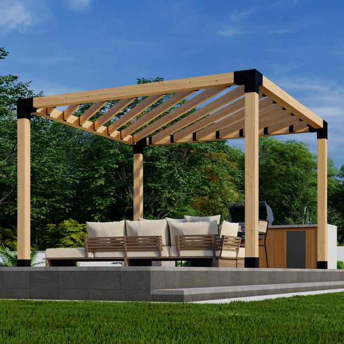 584 - Pergola Kit for a Small Backyard Pergola