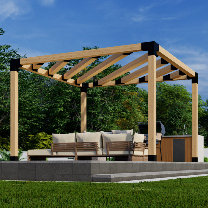 584 - Custom-Built Pergola