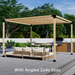 2040 - 11x9 pergola kit with roof (view G)