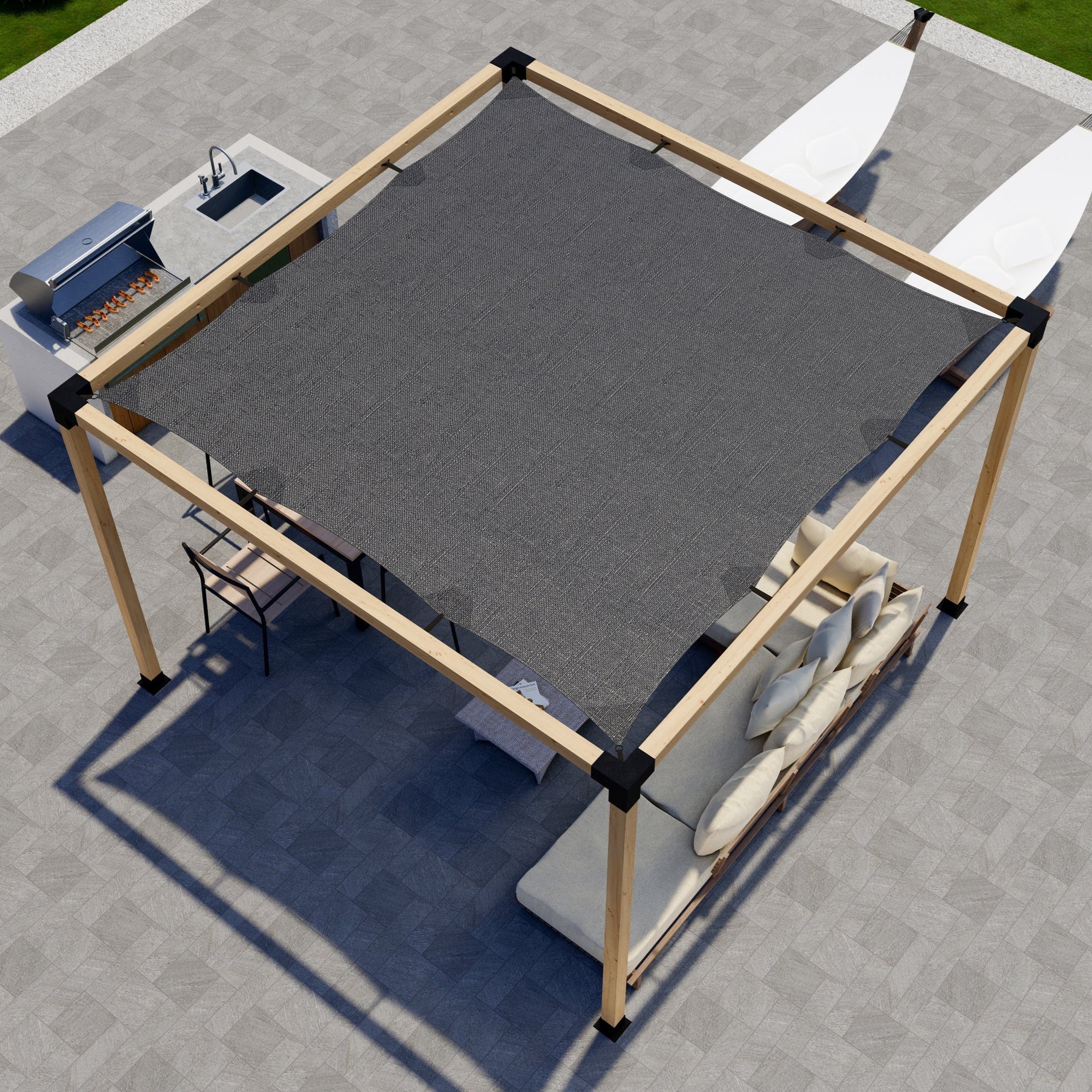 Shade Canopy w/ Mounts