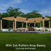 1016 - 6x6 Frame Wooden Pergola