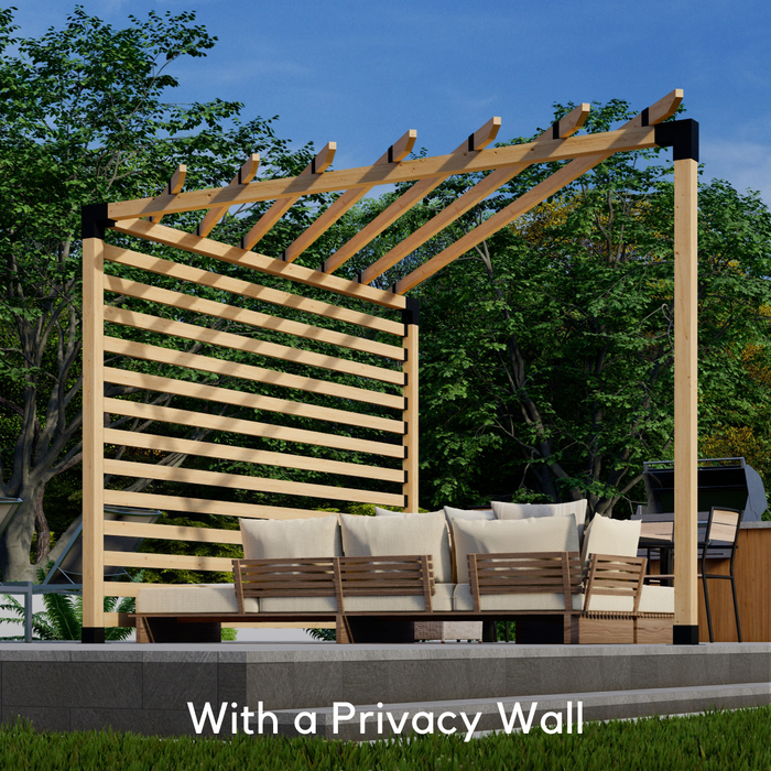 1019.5 - Hardware Kit for Building a Wood Pergola