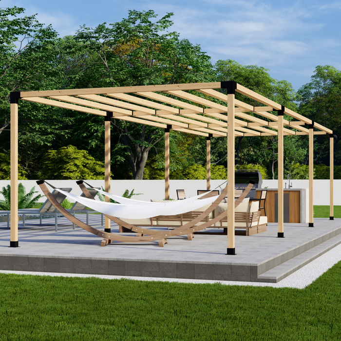 4362 - Modern Pergola Brackets