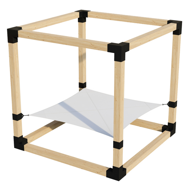 Hammock Pergola Kit with <strong>6x6</strong> Frame