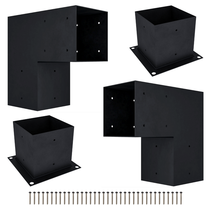 Up to 12' Stand-Alone Backyard Privacy Wall Kit (Single Wall Section w/ 6x6 Frame)