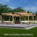 880 - 22 x 24 pergola (with roof) (view L)