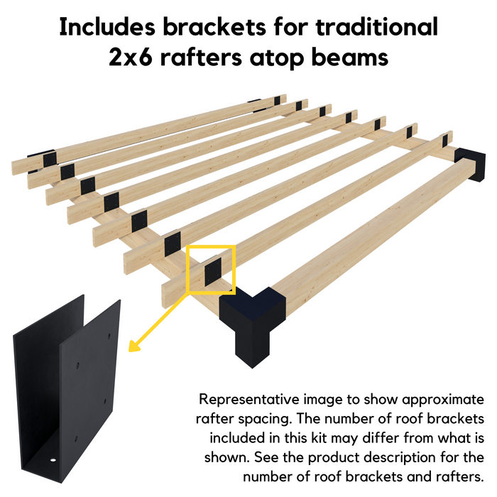 560 - 9 x 12 pergola (with roof) (view P)