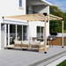 2502 - 8x10 pergola off house